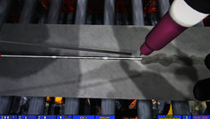 Symulacja obszaru roboczego przed napawaniem metodą TIG