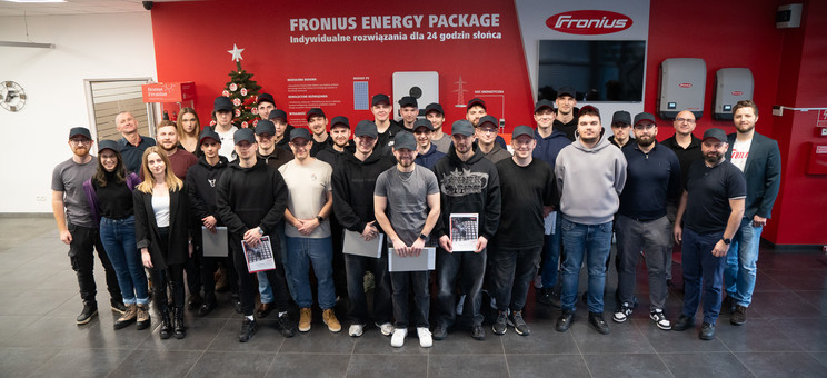 Wizyta studentów WBMiL w firmie Fronius Polska