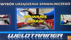 Okno wyboru metody spawania GMAW